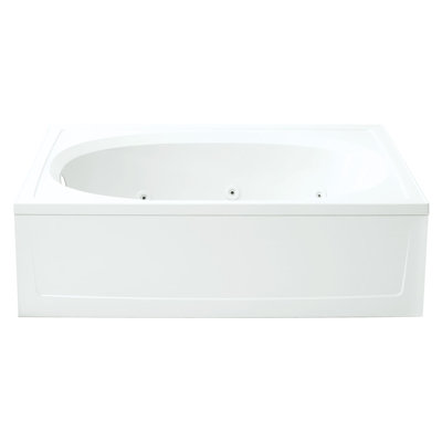 Tranquility 60'' x 42'' Whirlpool Vikrell Bathtub