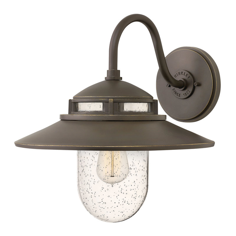 Atwell 1 - Bulb Outdoor Barn Light, Oil Rubbed Bronze