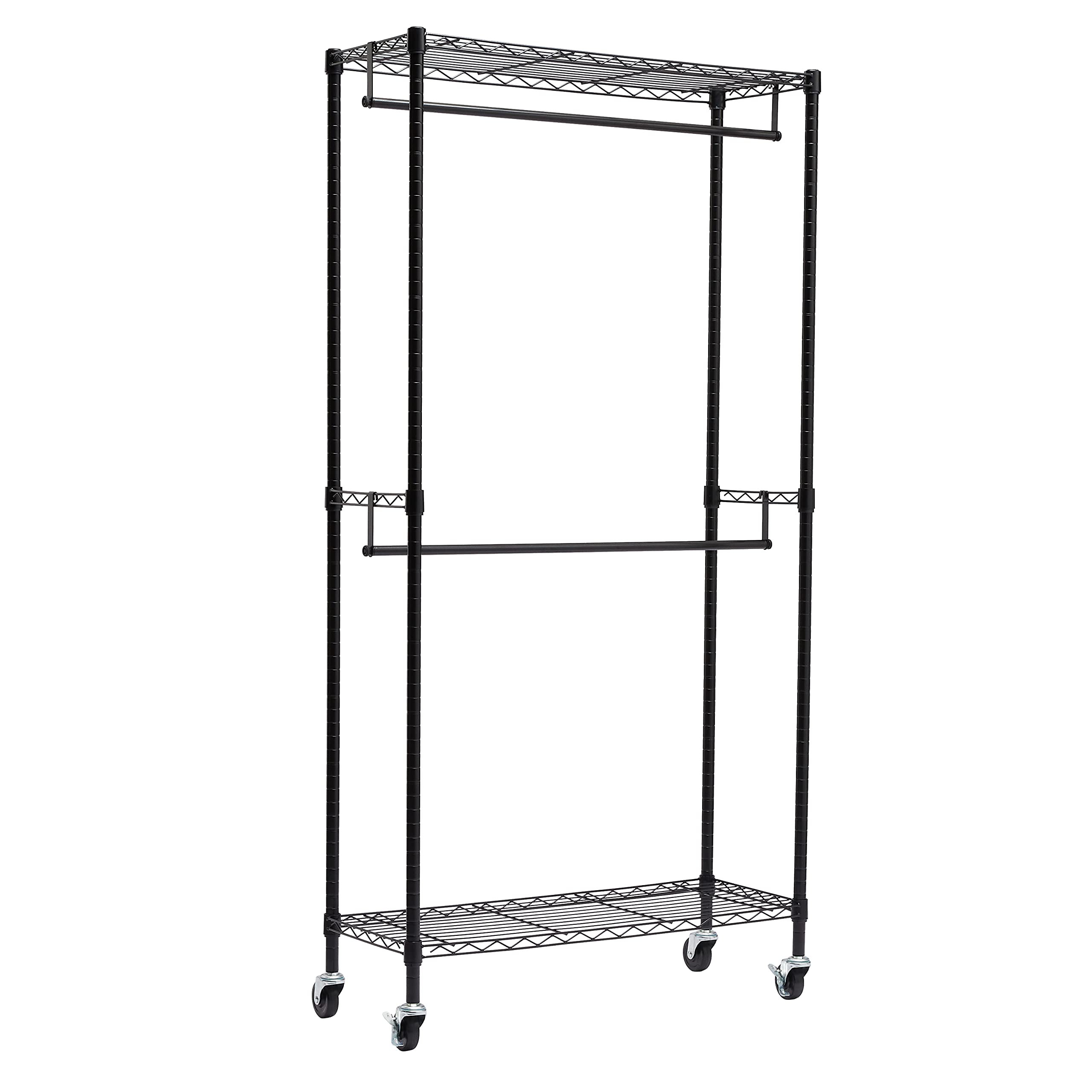 Rebrilliant Nilaja 35.98'' Steel Rolling Clothing Rack - Wayfair Canada