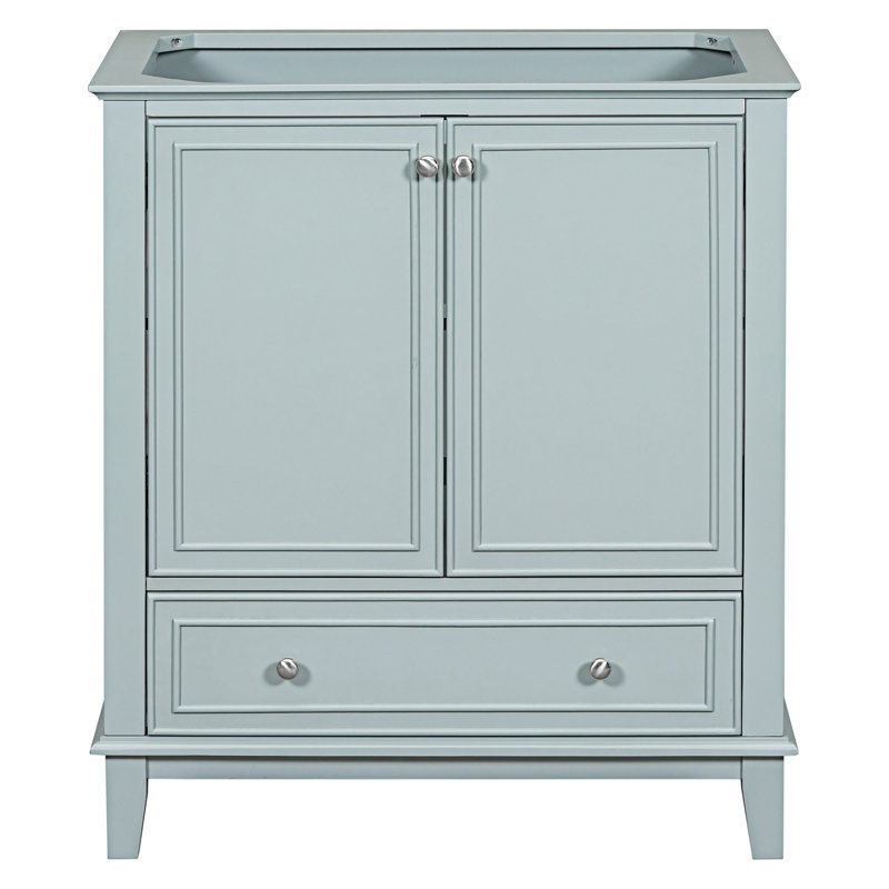 29.5'' Single Bathroom Vanity Base Only, Green