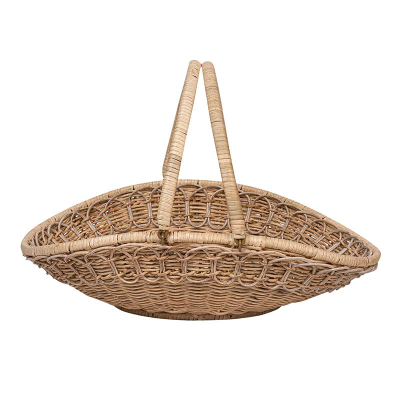 Provence Rattan Medium Gathering Basket