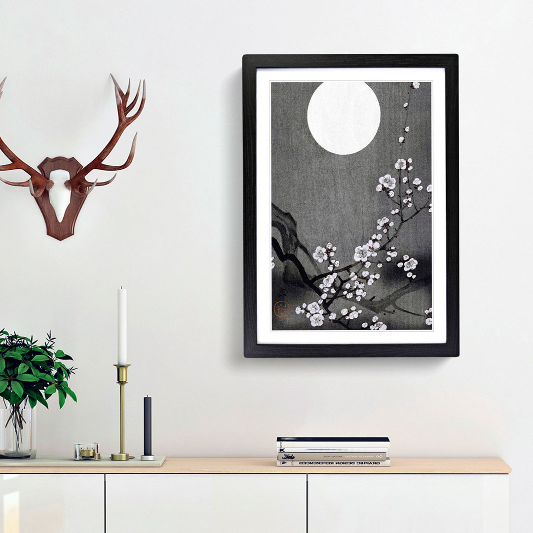 Blooming Plum Blossom by Ohara Koson - Picture Frame Painting Print