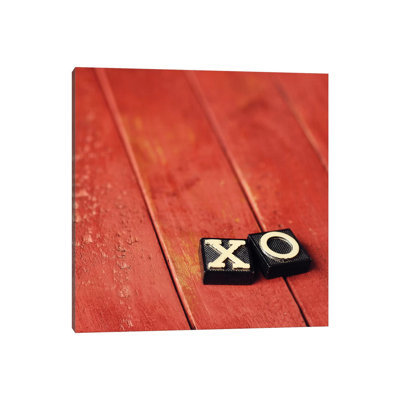 XO Pink by Mandy Lynne - Wrapped Canvas Gallery-Wrapped Canvas Giclée