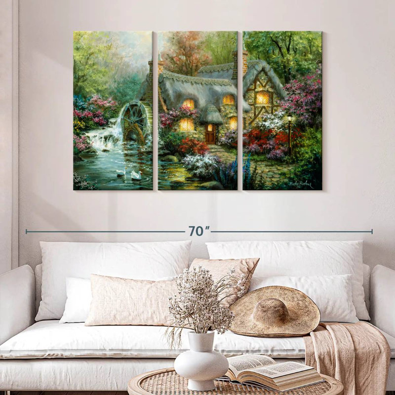 Lilie A Country Retreat, H 32 po x l 50 po
