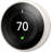Google Nest White Wi-Fi Enabled Thermostat-101206094