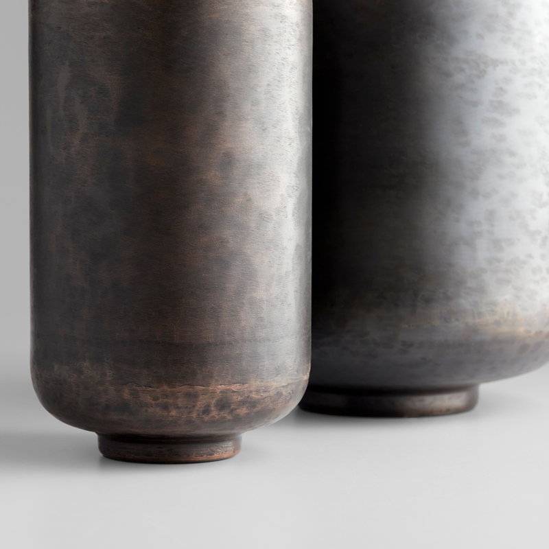 Akita Handmade Ceramic / Porcelain Table Vase, 17" H x 10" W x 10" D