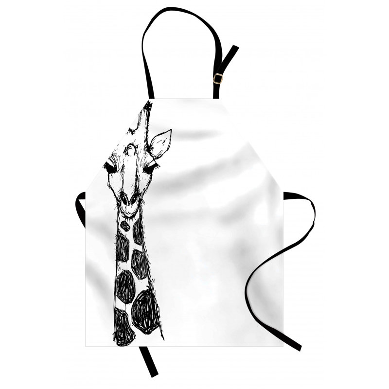 Tablier giraffe safari