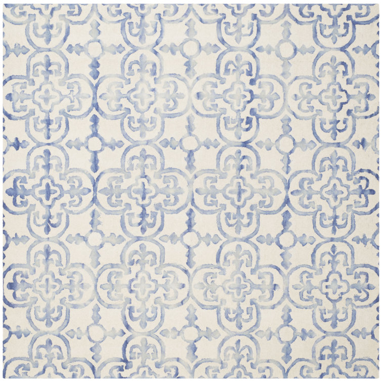 Carter Dye Hand Tufted Wool Ikat Rug