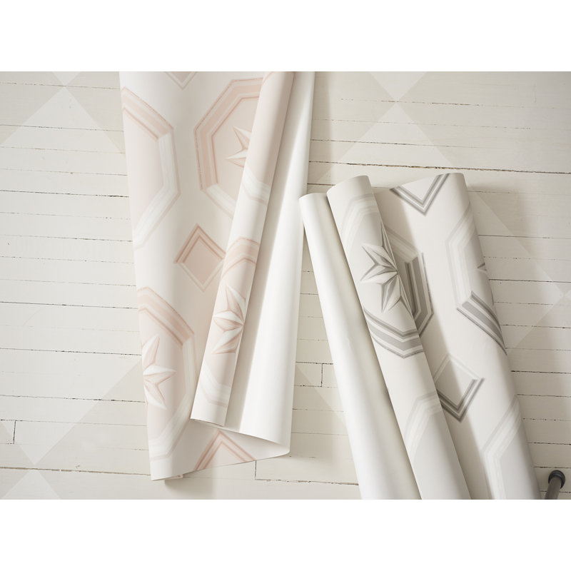 Augustus Wallpaper, Blush