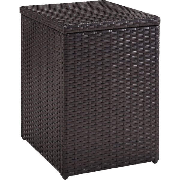 Mercury Row® Longe Wicker/Rattan Side Table & Reviews | Wayfair