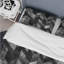 Ensemble de housse de couette moderne Gray Herringbone Flow VI - gris-109155742