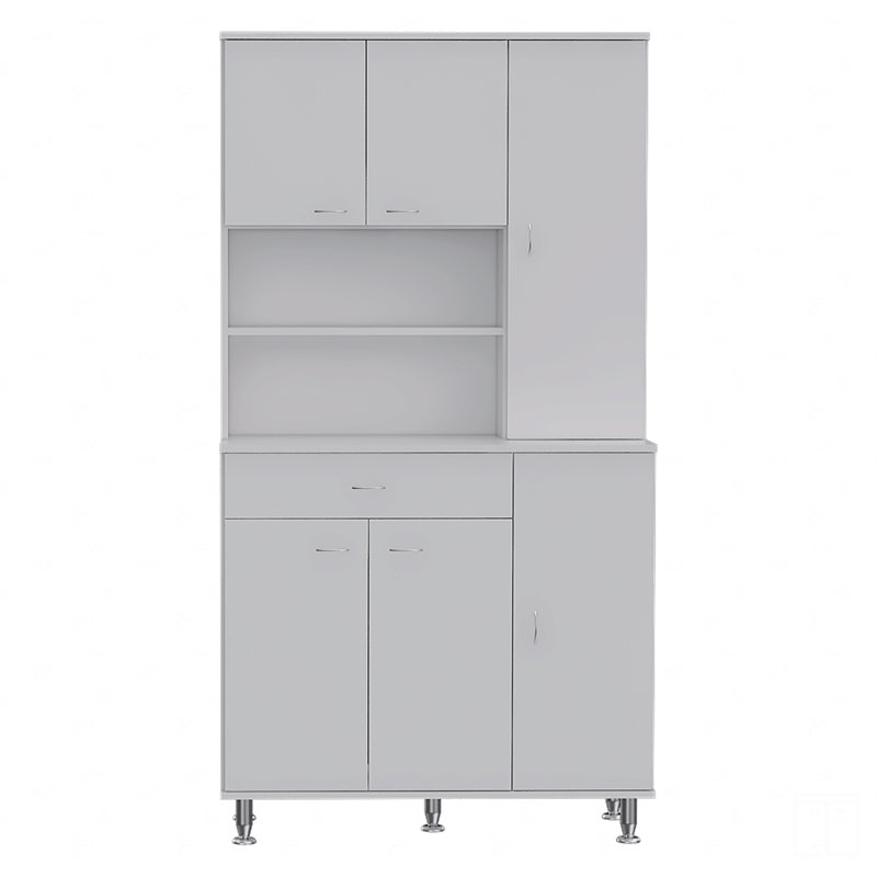 Garde-manger, White, 66.5" H x 35.4" W x 13.7" D