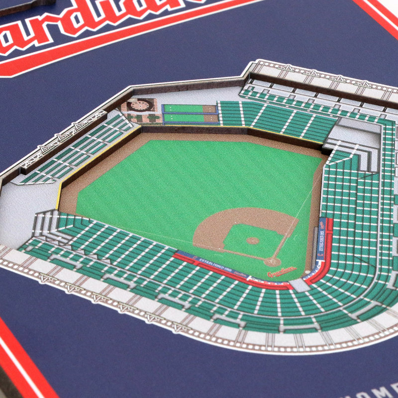 MLB 3D StadiumView 8x32 Banner, Oakland Athletics, 32" H x 8" W x 0.75" D