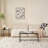 Black Glass Side Table with Metal Legs – Multi-Purpose