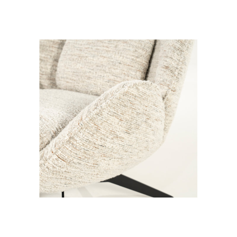 Ryan Swivel Lounge Chair, Beige