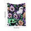 Couverture en flanelle à imprimé fantôme châle d'Halloween toutes saisons-1828443575
