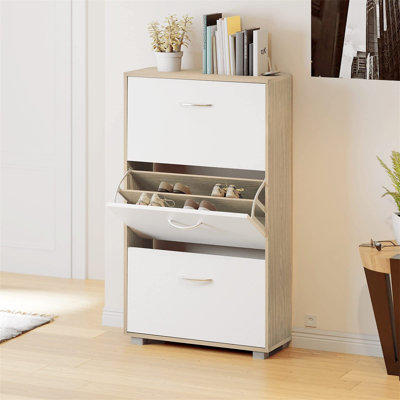 18 Pair Shoe Storage Cabinet