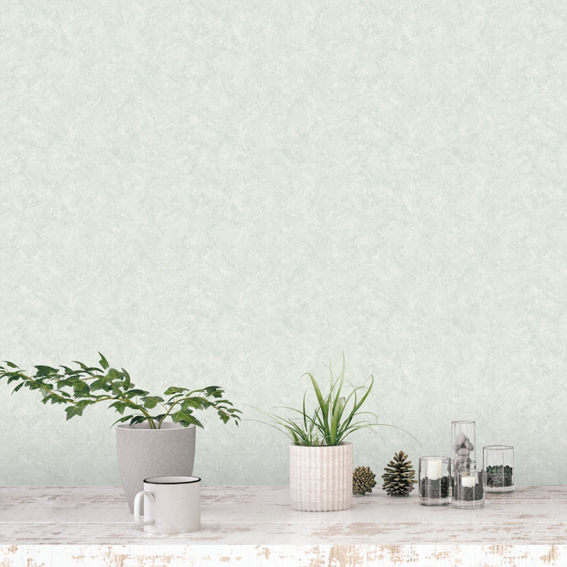 Ollinger 10.05m x 53cm Matte Wallpaper Roll, Green