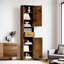 69.29"H * 14.56"W Tall Modern Multi-Functional Storage Cabinet With 2 Doors & 1 Drawer, White-876809356