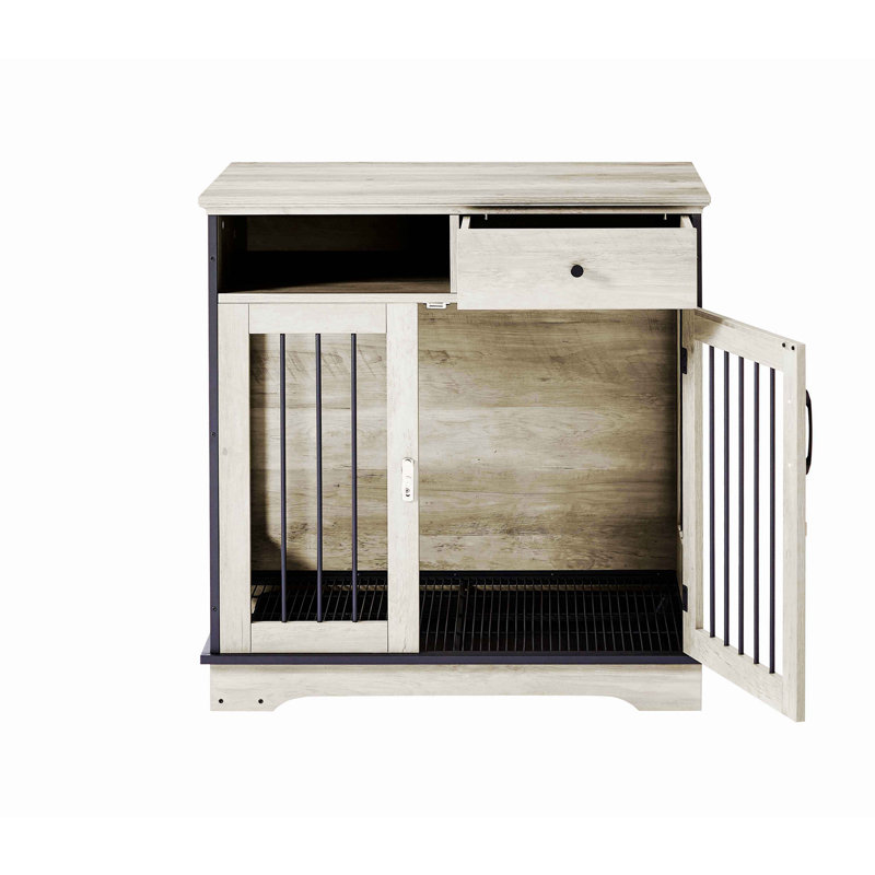 Niche pour chien Dartavious, gris