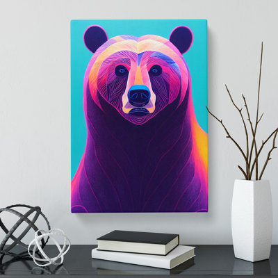 Bear - Wrapped Canvas