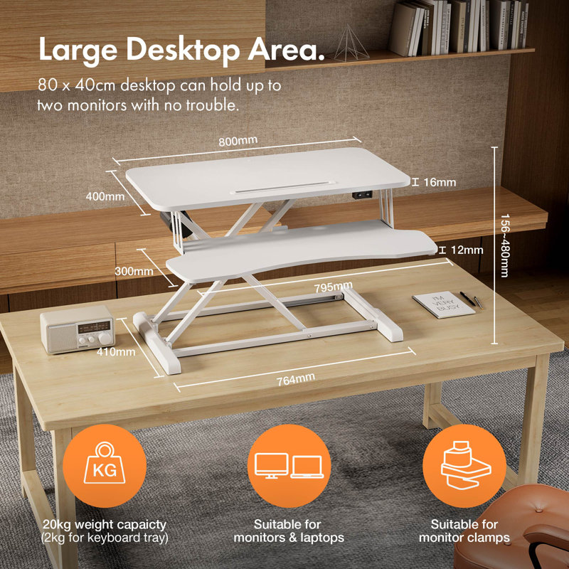 Adjustable Standing Desk Converter