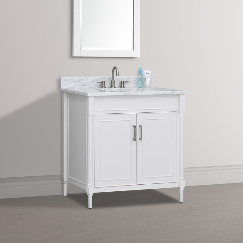 Bristol 37'' W Single Vanity, Navy Blue