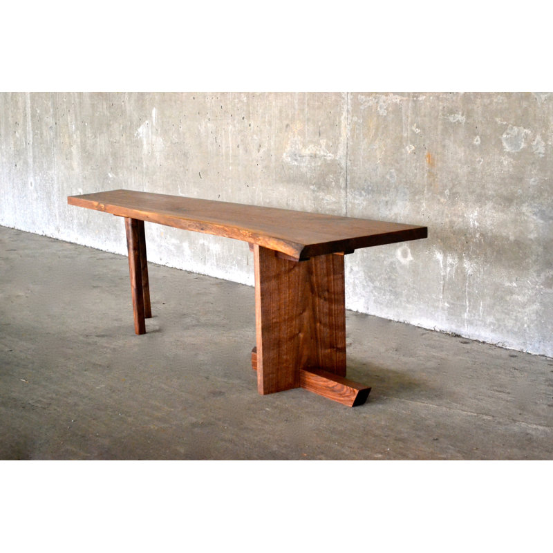 Banc en bois Concord, Noyer