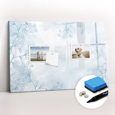 Magnetic Glass Dry Erase Board Bulletin Board