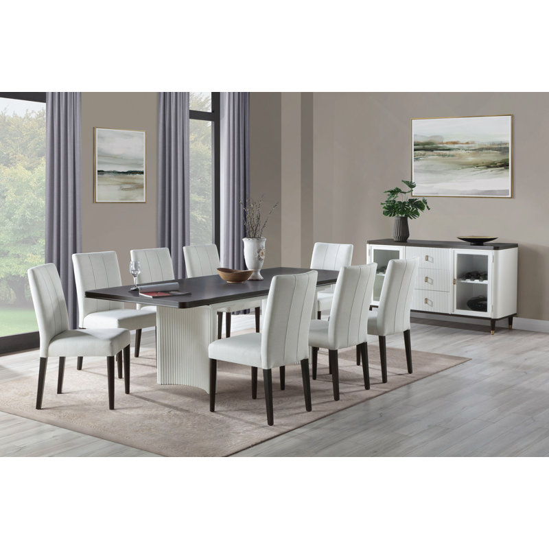 Carene Dining Table (With Leaf)