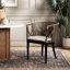 Fauteuil demi-tonneau en coton 22,25 po Bungalo