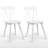 Yatts 17" Wide Scandinavian Mid-Century Modern Minimalist Solid Wood Spindle Back Dining Chairs-118977946