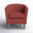 Gammill 31.5" Wide Polyester Barrel Chair-1873009075