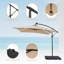 Parasol en porte-à-faux 98,4 po Dailan