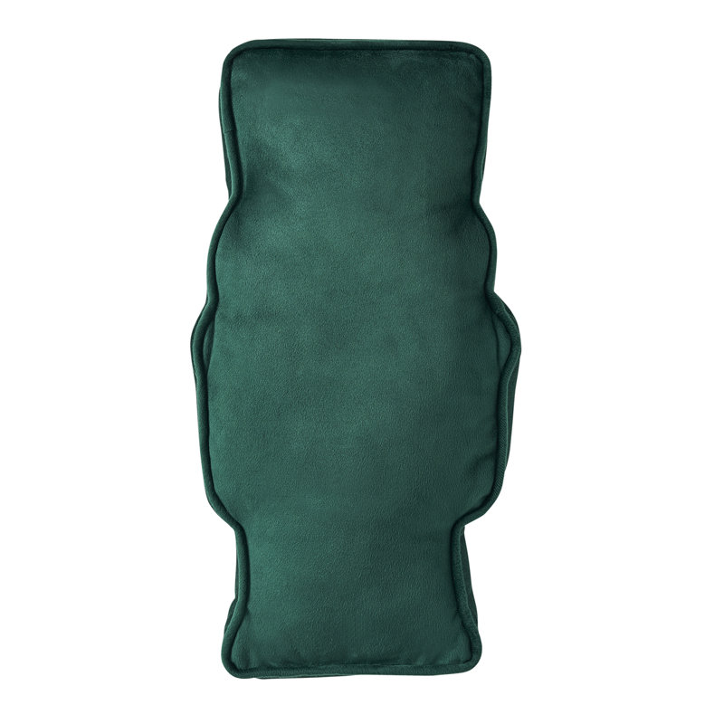 Hallmark 7" X 14" Green Nutcracker Shaped Holiday Decorative Pillow