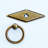 Rhombus Drawer Medium Ring Pull-50890980