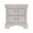 22" X 16" X 22.7" Classic Wooden Nightstand-White-92936561