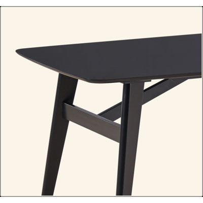 Eliora Black Finish Dining Table