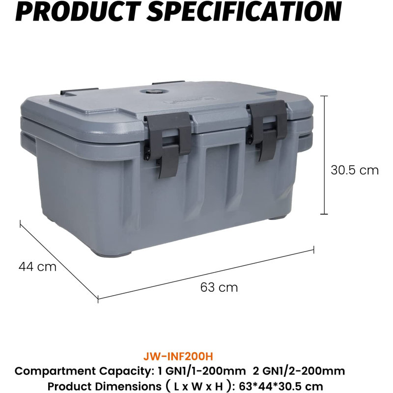 980.61oz. Food Storage Container