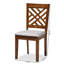 Chaise rembourrée en bois Fraserburgh