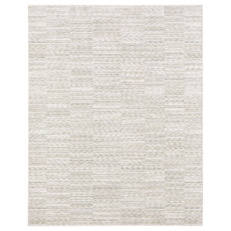 Tapis beige / ivoire Gloria, Rectangle 6 pi 7 po x 9 pi 10 po