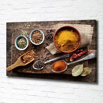 Mix Of Spices - Wrapped Canvas Print