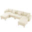 Tissu modulaire à 4 places Boucle Fabric-121106006