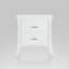 Table d'appoint ACME Babb, blanc