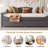 Karsha Teddy Fleece Full Size Upholstered Daybed with Light and Trundle-1049617961