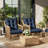 Anjelyka 22"W X 22"D Outdoor Cushions 5" Indoor And Outdoor Seat/Back Cushion-269089409
