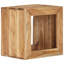 Table de bout en bois massif Chrystina