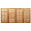 6 - Person Solid Wood Patio Dining Set Rectangular Table-518461828
