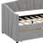 Upholstered Daybed With Two Drawers-739809183