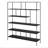Whitmore 72" Tall Rectangular Bookcase in Blackened Bronze
